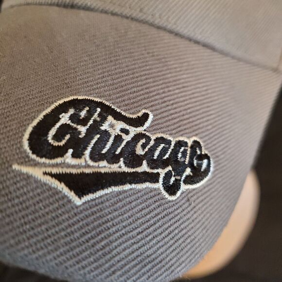 Cap Embroidered Chicago C Multicolor One Size Acrylic Blend Adjustable - Picture 3 of 9